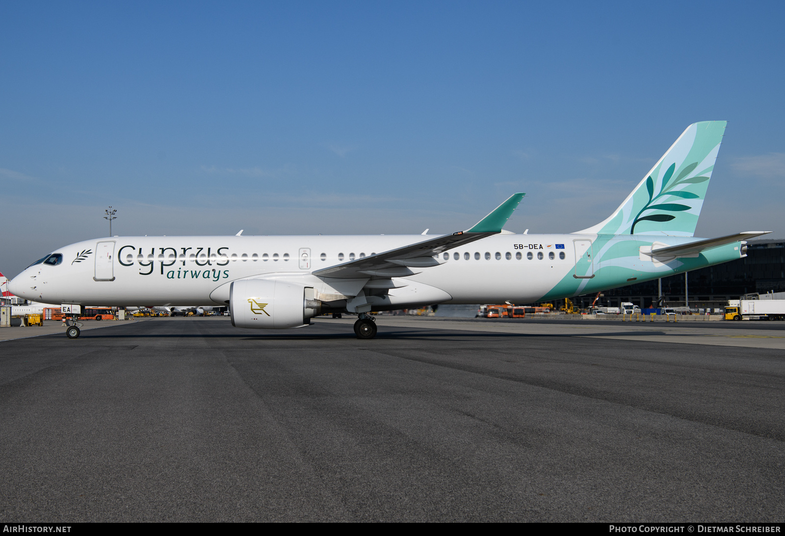 Aircraft Photo of 5B-DEA | Airbus A220-371 (BD-500-1A11) | Cyprus Airways | AirHistory.net #628730