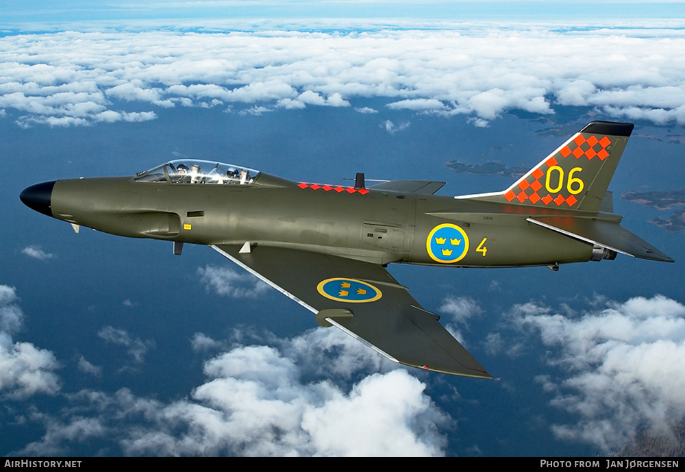 Aircraft Photo of SE-RME / 32606 | Saab J32D Lansen | Sweden - Air Force | AirHistory.net #628757
