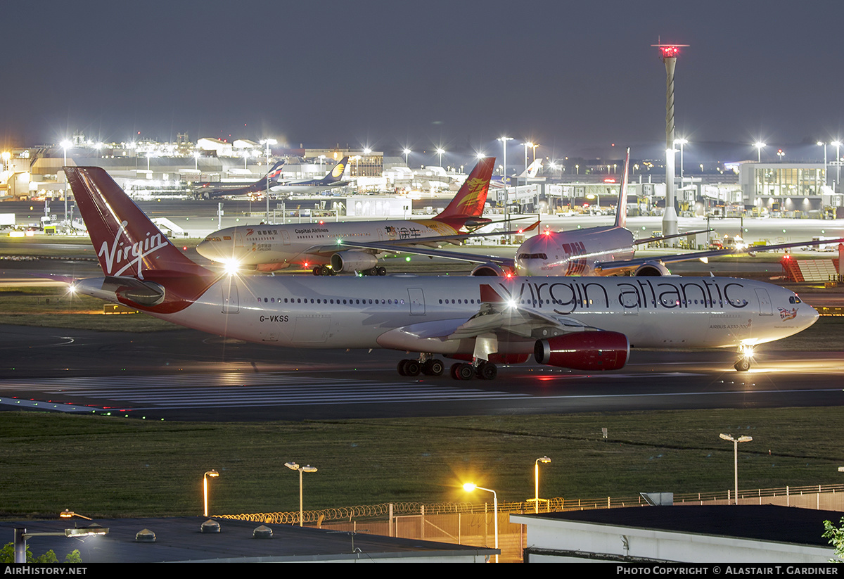 Aircraft Photo of G-VKSS | Airbus A330-343 | Virgin Atlantic Airways | AirHistory.net #628763