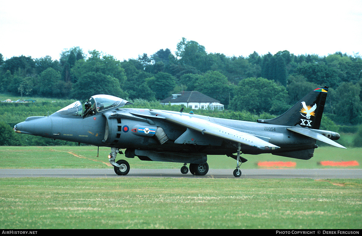 Aircraft Photo of ZD354 | British Aerospace Harrier GR5 | UK - Air Force | AirHistory.net #628765
