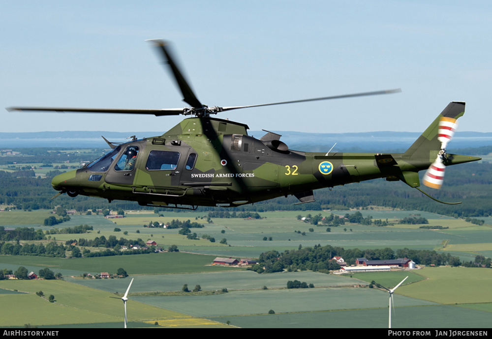 Aircraft Photo of 15032 | Agusta Hkp15A (A-109E LUH) | Sweden - Air Force | AirHistory.net #628769