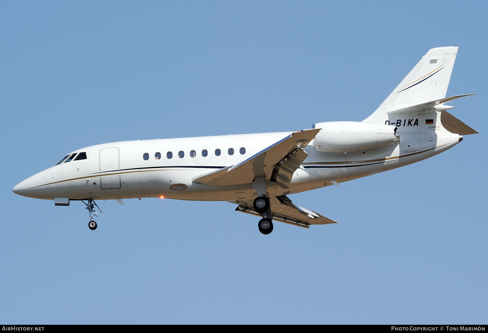 Aircraft Photo of D-BIKA | Dassault Falcon 2000EX EASy | AirHistory.net #628770