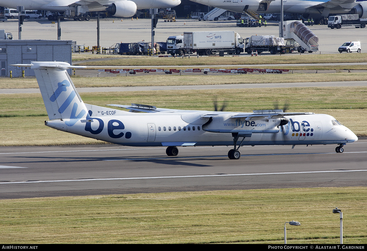 Aircraft Photo of G-ECOF | Bombardier DHC-8-402 Dash 8 | Flybe | AirHistory.net #628773