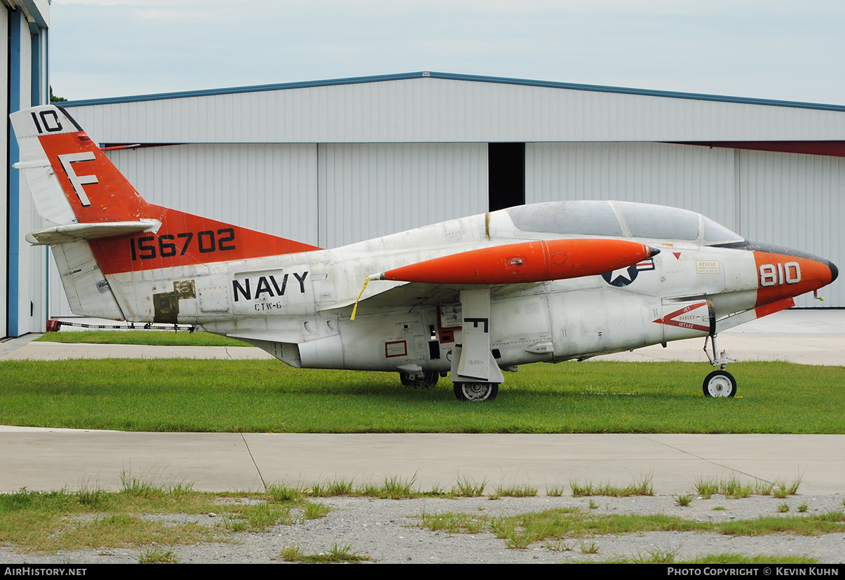 Aircraft Photo of 156702 | North American Rockwell T-2C Buckeye | USA - Navy | AirHistory.net #628784