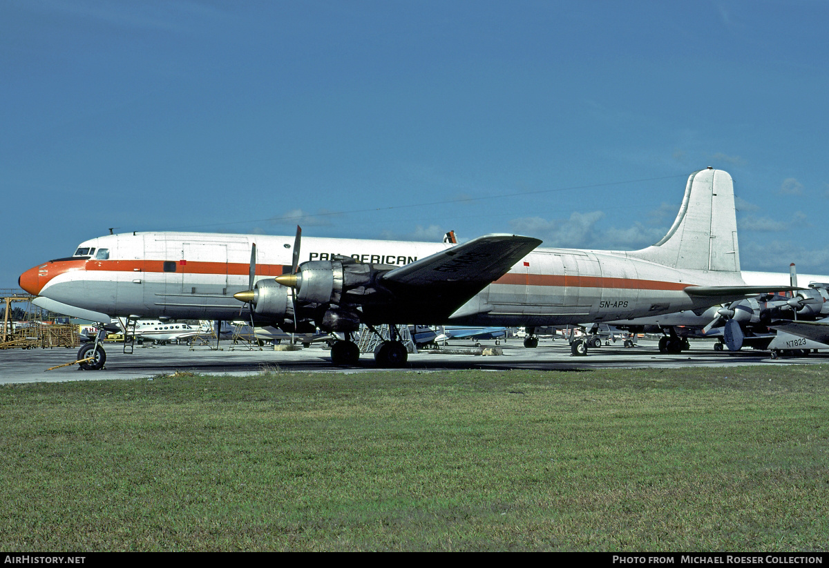 Aircraft Photo of 5N-APS | Douglas DC-6B(F) | Pan African Airlines | AirHistory.net #628789