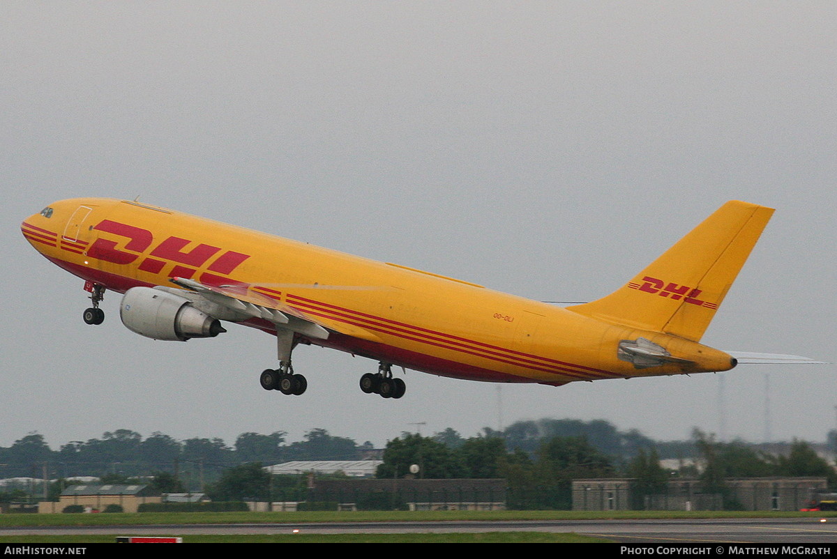 Aircraft Photo of OO-DLI | Airbus A300B4-203(F) | DHL International | AirHistory.net #628806