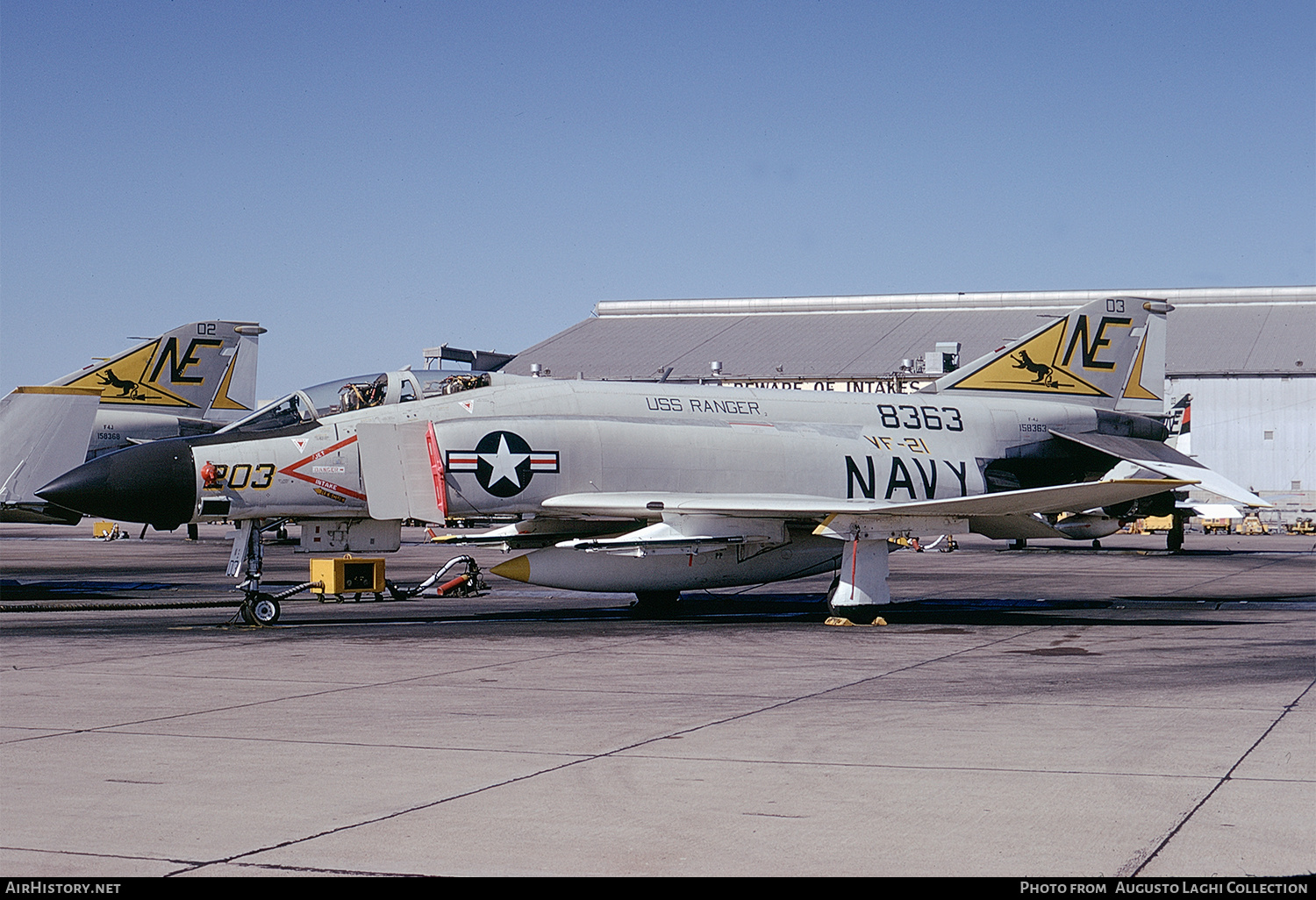 Aircraft Photo of 158363 | McDonnell Douglas F-4J Phantom II | USA - Navy | AirHistory.net #628825