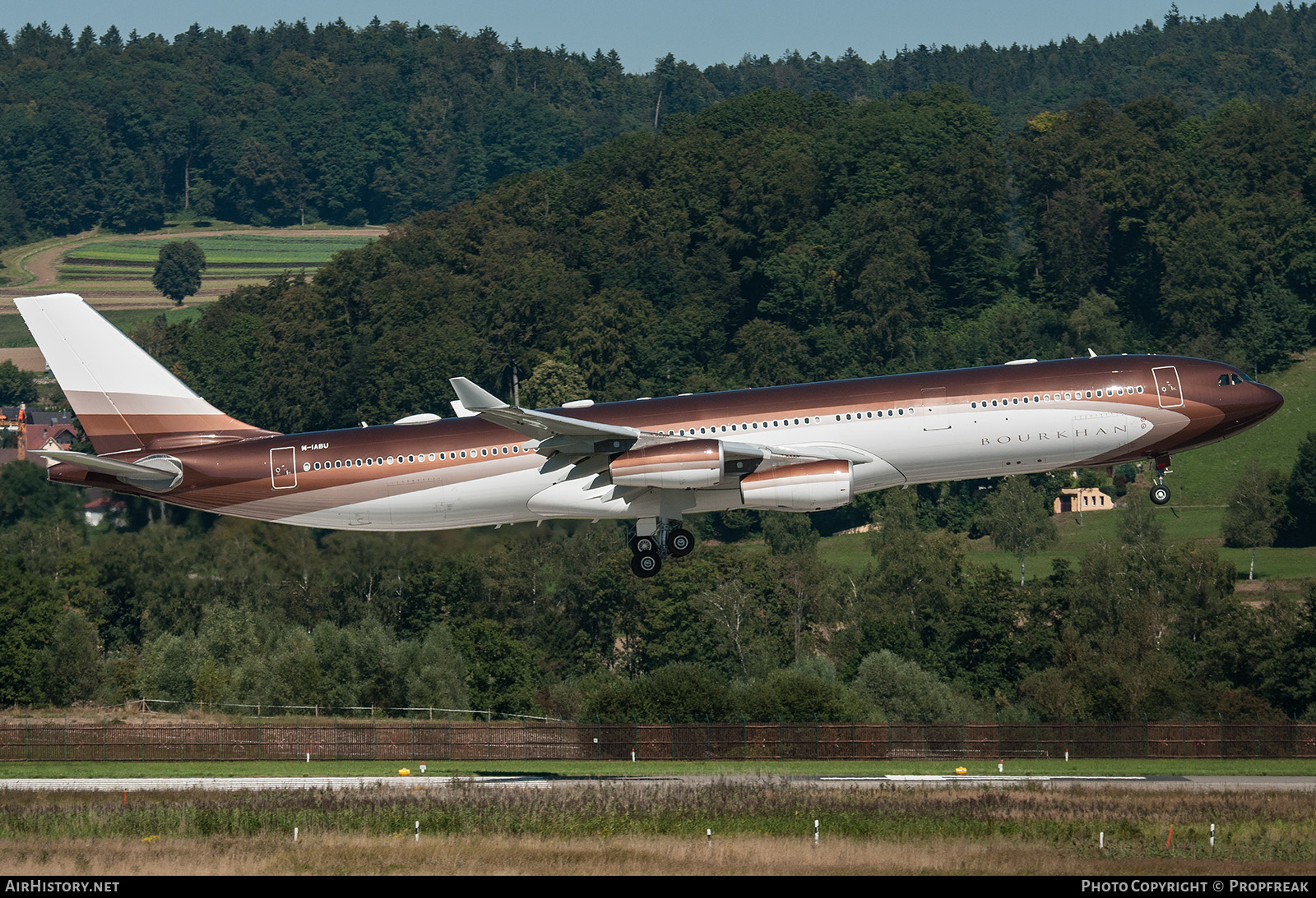 Aircraft Photo of M-IABU | Airbus A340-313X | AirHistory.net #628828