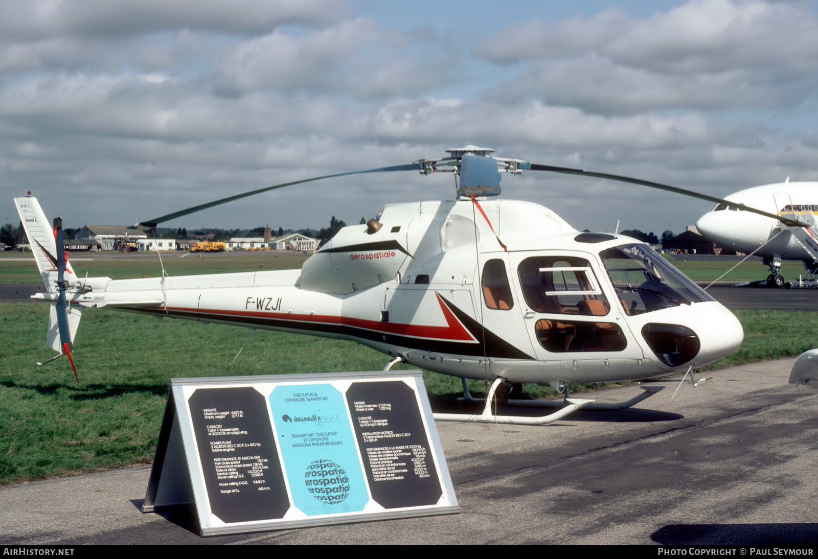 Aircraft Photo of F-WZJI | Aerospatiale AS-355E Ecureuil 2 | AirHistory.net #628832