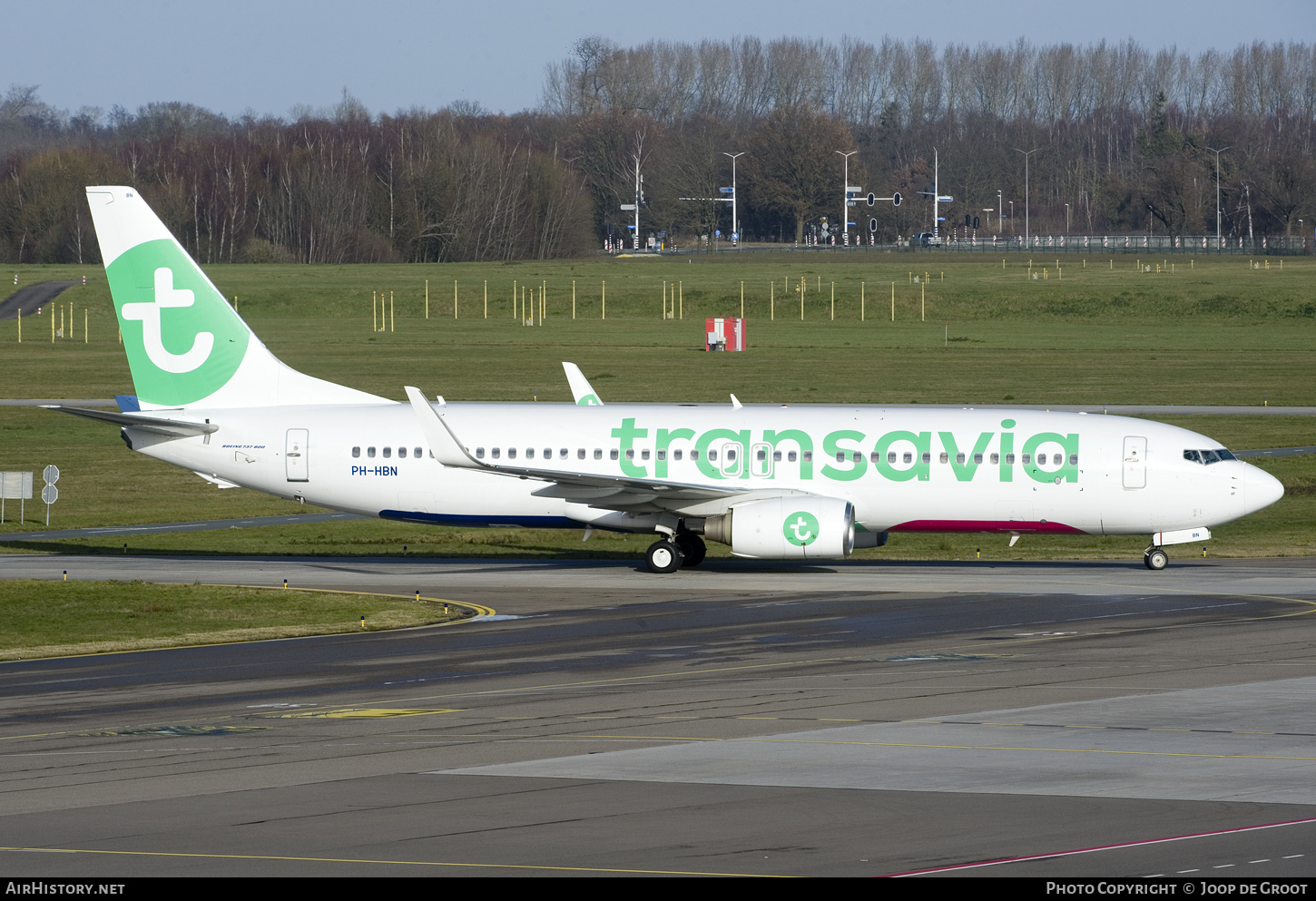 Aircraft Photo of PH-HBN | Boeing 737-82R | Transavia | AirHistory.net #628834