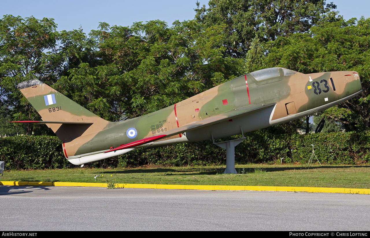 Aircraft Photo of 26831 | Republic F-84F Thunderstreak | Greece - Air Force | AirHistory.net #628836