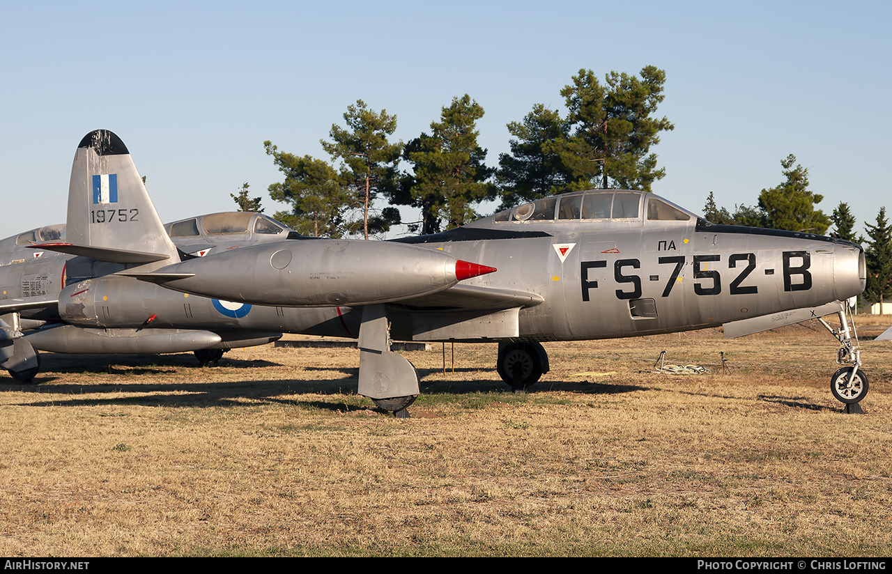 Aircraft Photo of 19752 | Republic F-84G Thunderjet | Greece - Air Force | AirHistory.net #628837