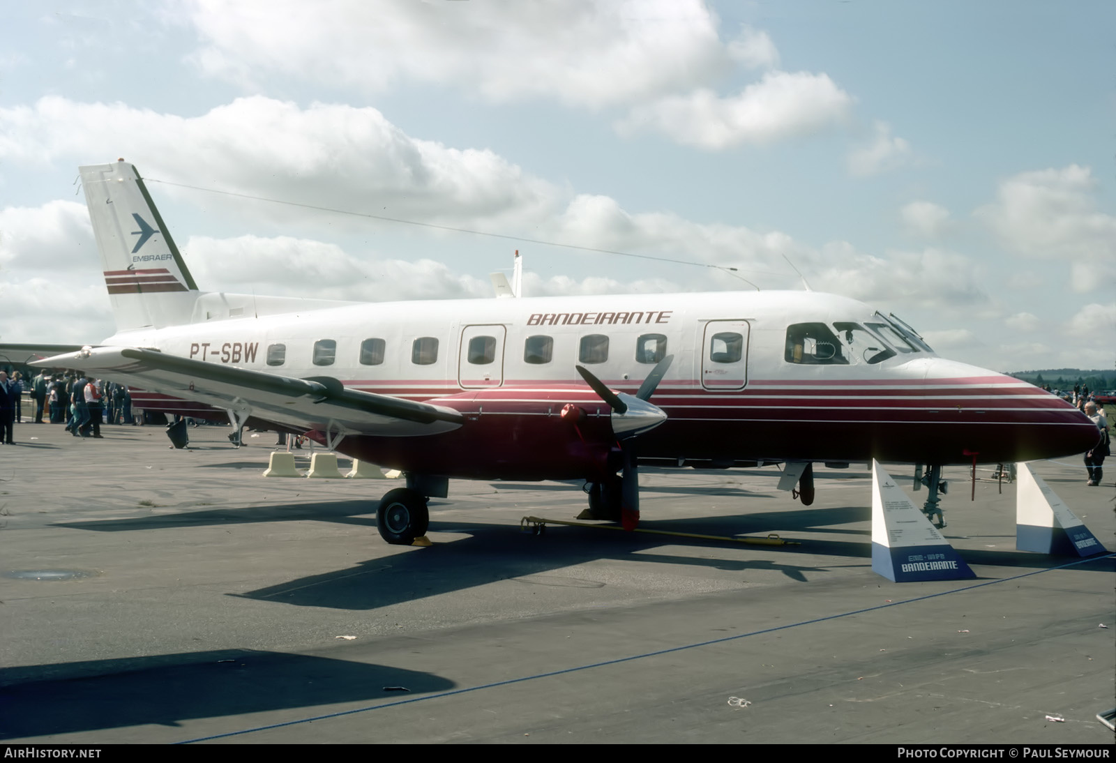 Aircraft Photo of PT-SBW | Embraer EMB-110P1 Bandeirante | Embraer | AirHistory.net #628839