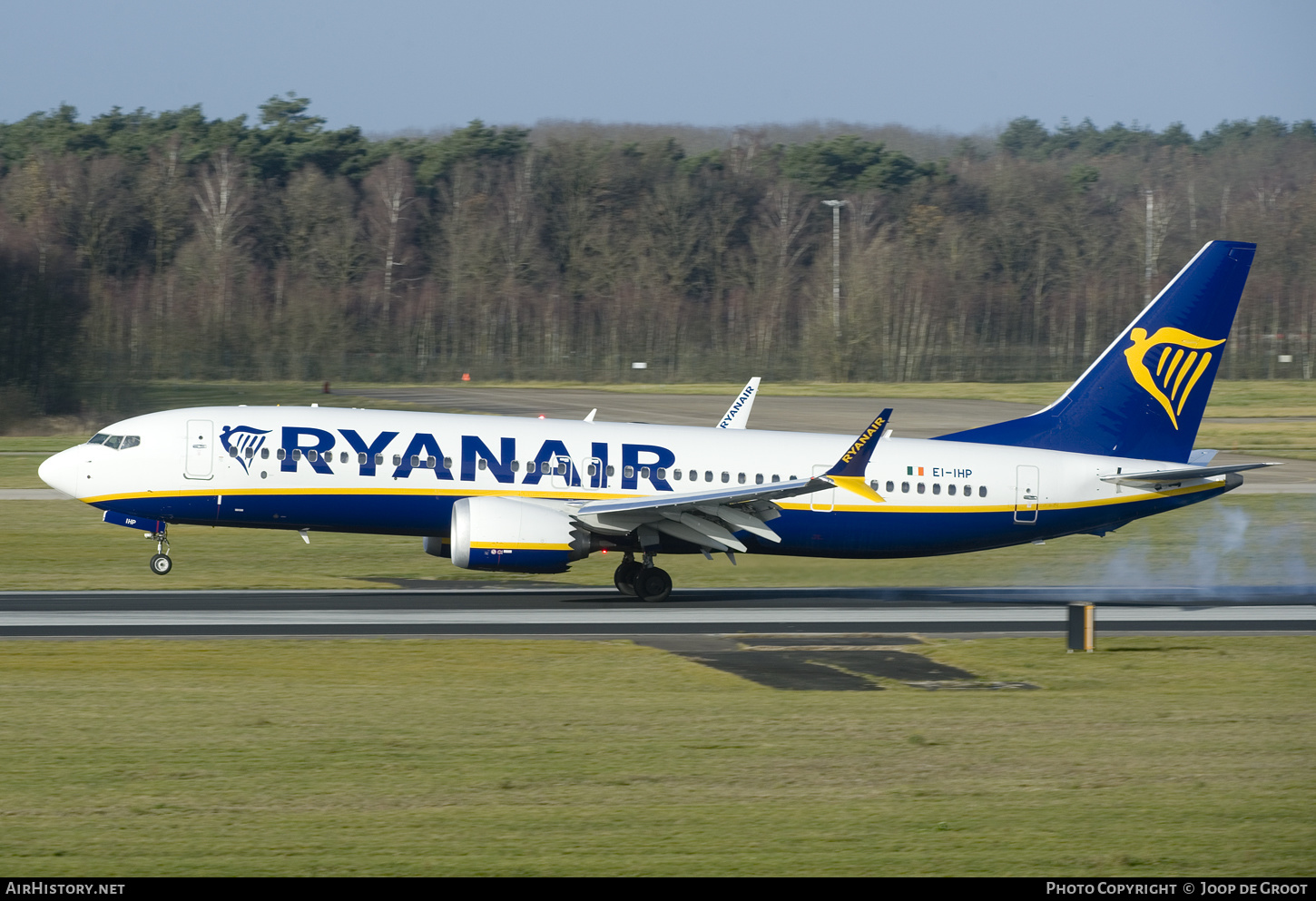 Aircraft Photo of EI-IHP | Boeing 737-8200 Max 200 | Ryanair | AirHistory.net #628840