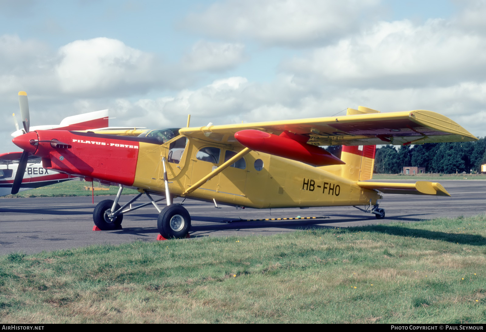 Aircraft Photo of HB-FHO | Pilatus PC-6/B2-H2 Turbo Porter | AirHistory.net #628852