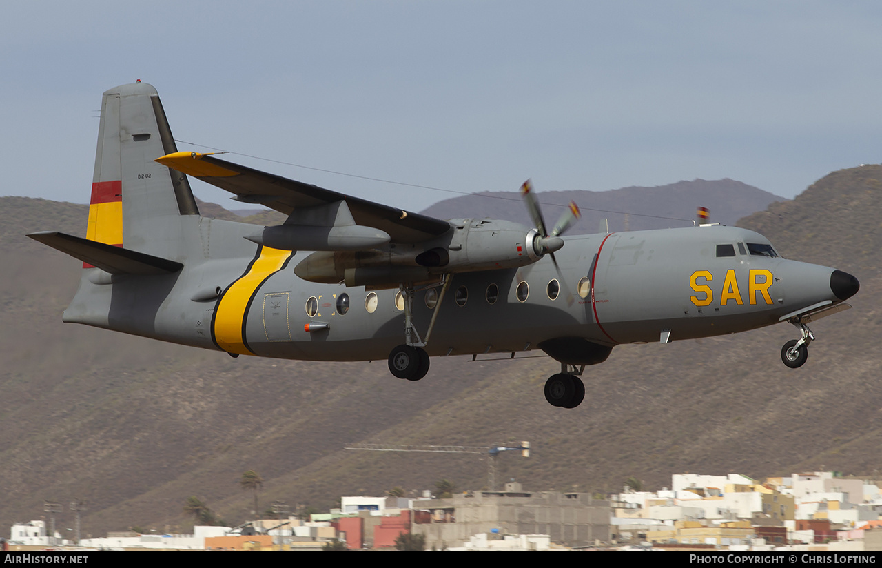 Aircraft Photo of D.2-02 | Fokker F27-200MAR Maritime | Spain - Air Force | AirHistory.net #628865