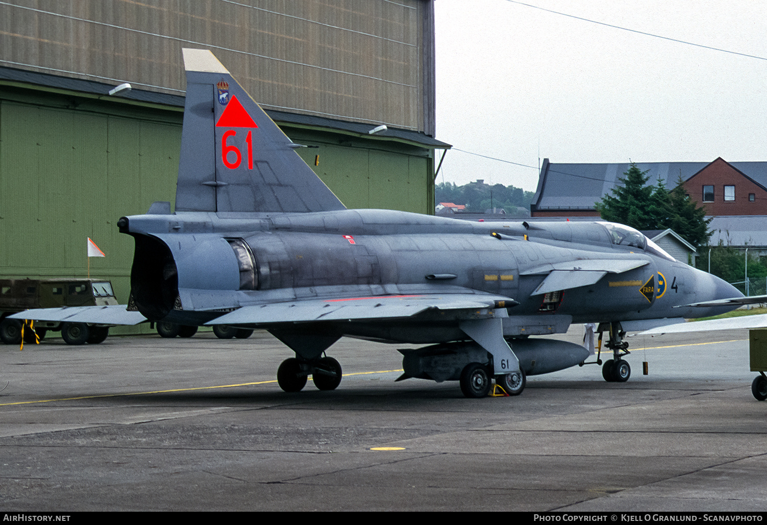 Aircraft Photo of 37391 | Saab JA37 Viggen | Sweden - Air Force | AirHistory.net #628870