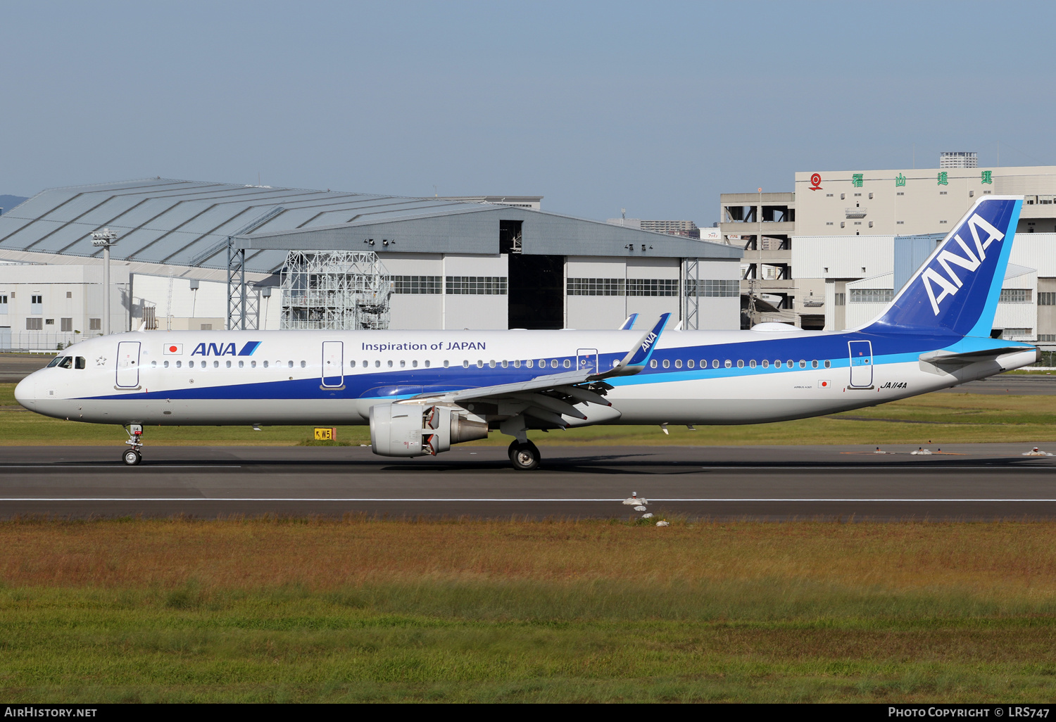 Aircraft Photo of JA114A | Airbus A321-211 | All Nippon Airways - ANA | AirHistory.net #628886