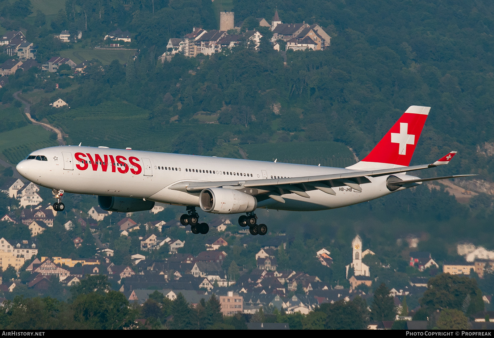 Aircraft Photo of HB-JHB | Airbus A330-343 | Swiss International Air Lines | AirHistory.net #628888