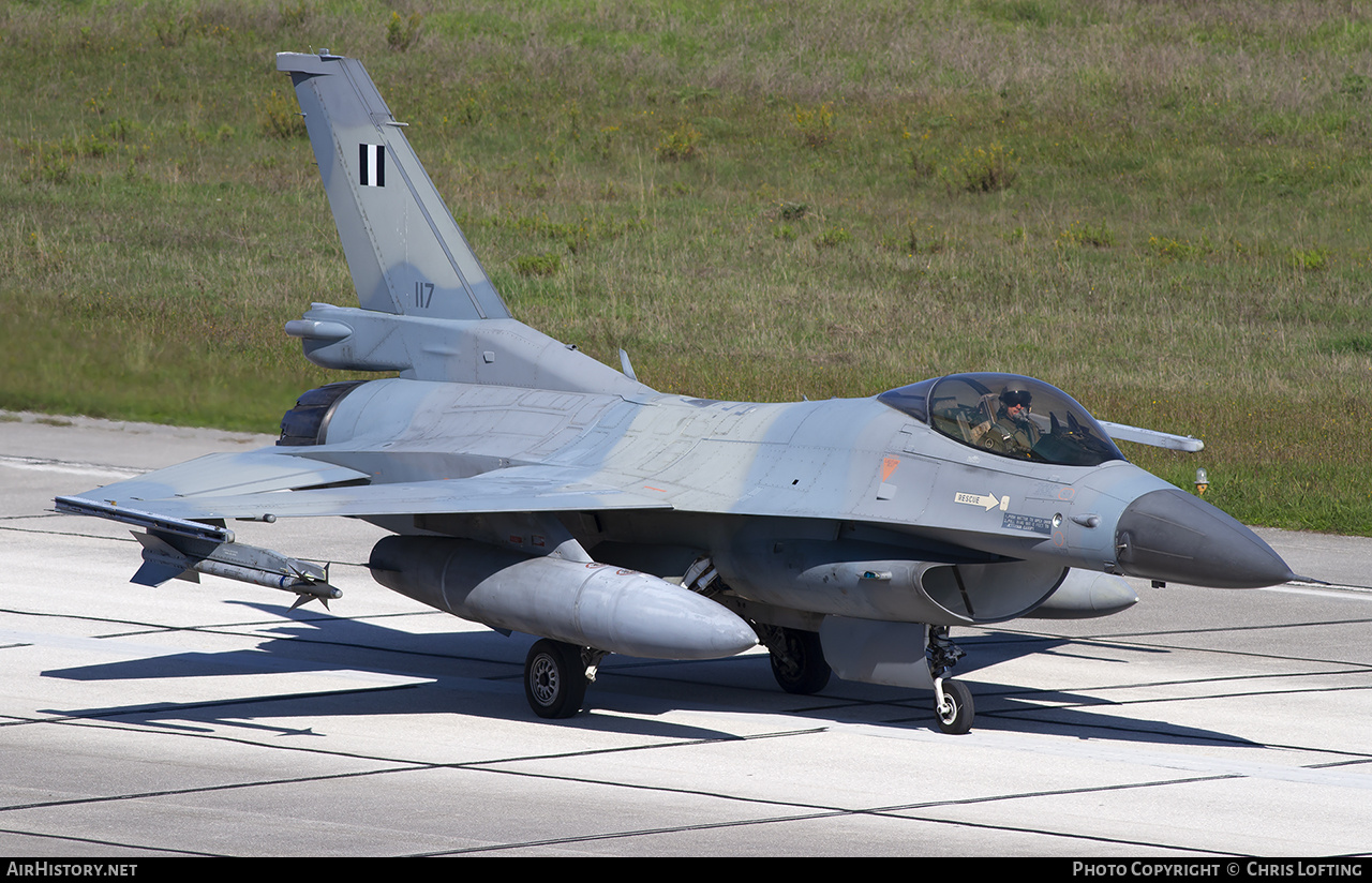Aircraft Photo of 117 | Lockheed Martin F-16C Fighting Falcon | Greece - Air Force | AirHistory.net #628893