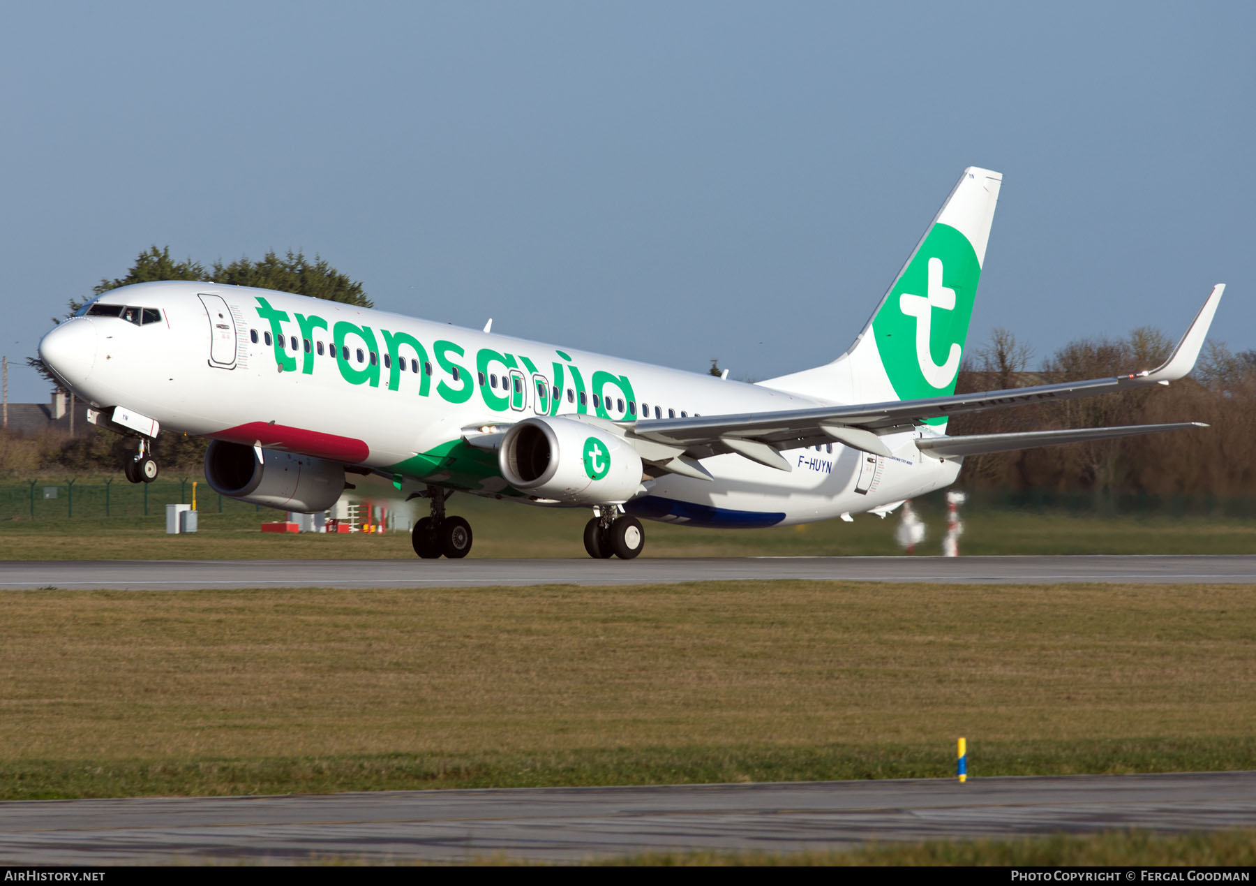 Aircraft Photo of F-HUYN | Boeing 737-82R | Transavia | AirHistory.net #628898