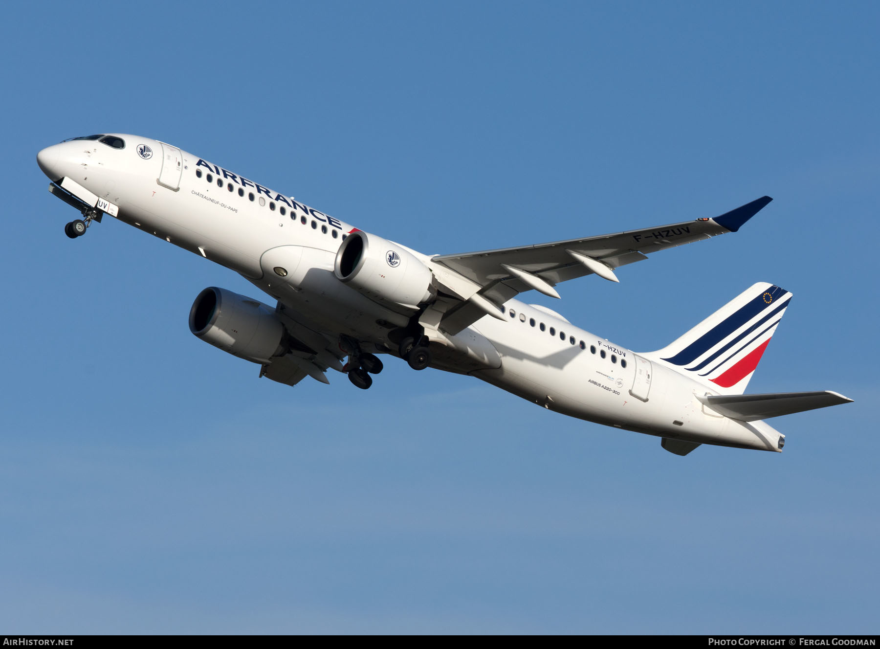 Aircraft Photo of F-HZUV | Airbus A220-371 (BD-500-1A11) | Air France | AirHistory.net #628899