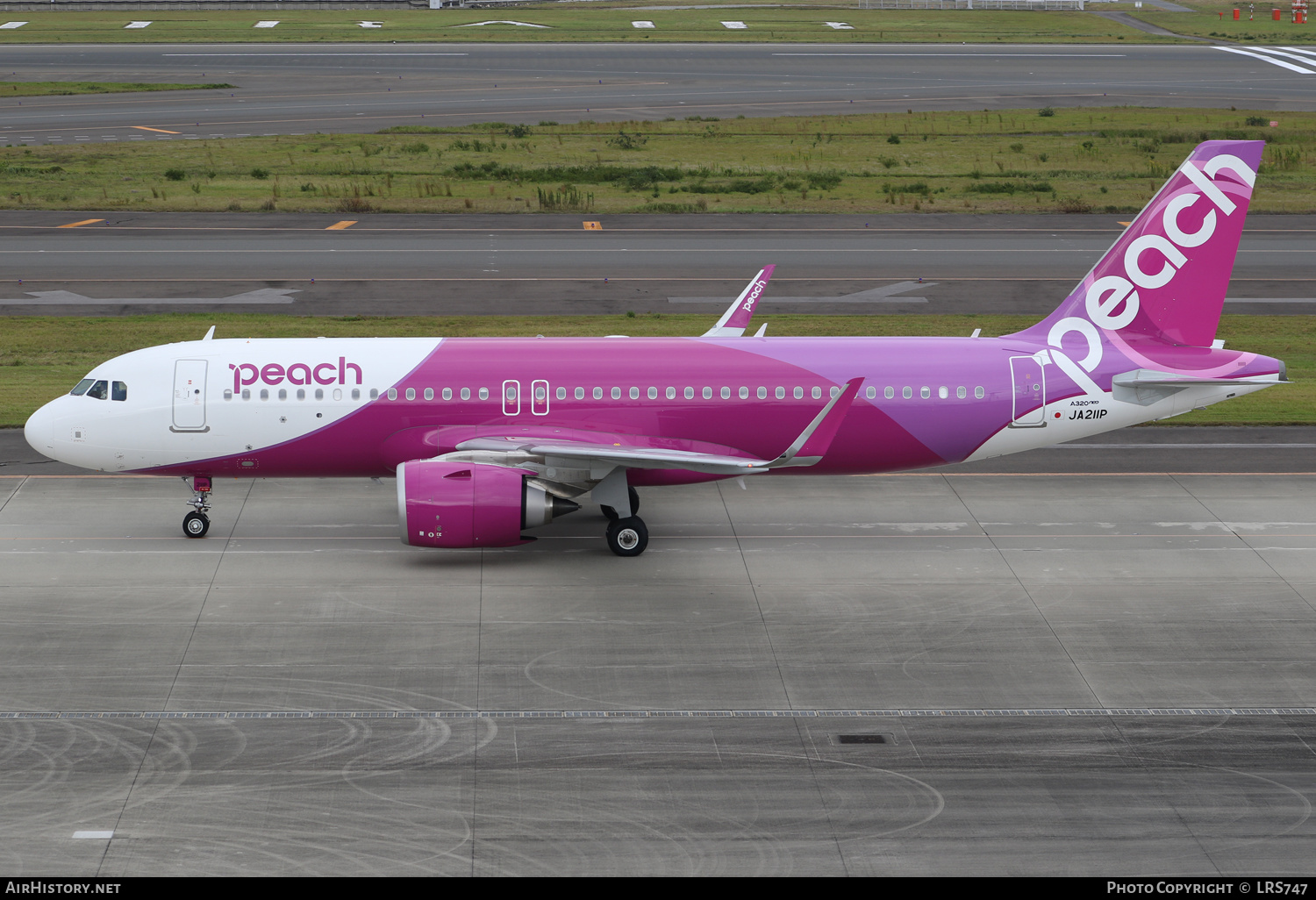 Aircraft Photo of JA211P | Airbus A320-251N | Peach Aviation | AirHistory.net #628904