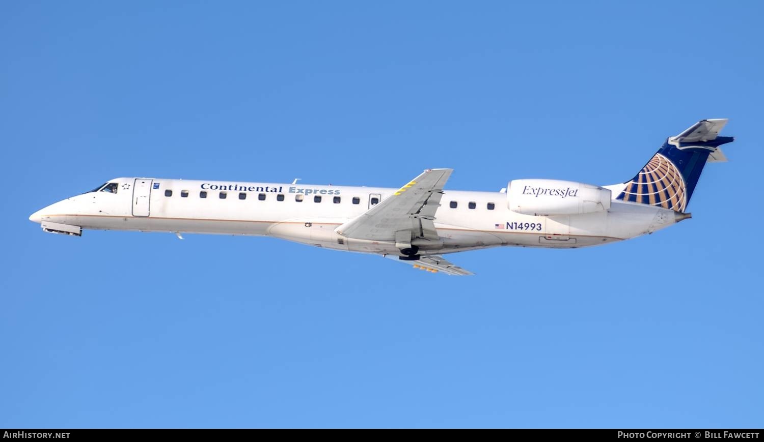 Aircraft Photo of N14993 | Embraer ERJ-145LR (EMB-145LR) | Continental Express | AirHistory.net #628914