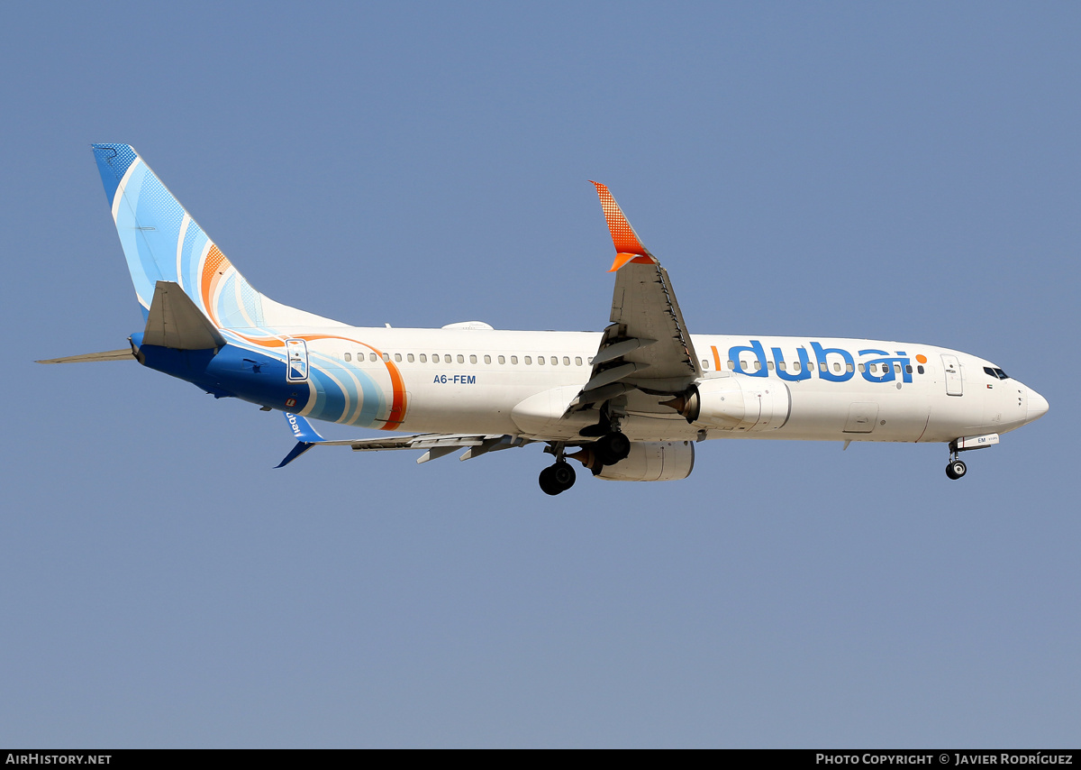 Aircraft Photo of A6-FEM | Boeing 737-8KN | Flydubai | AirHistory.net #628922