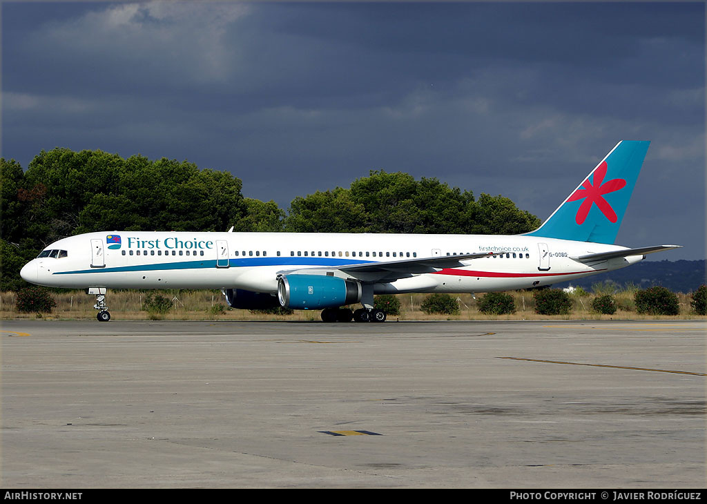 Aircraft Photo of G-OOBG | Boeing 757-236 | First Choice Airways | AirHistory.net #628925