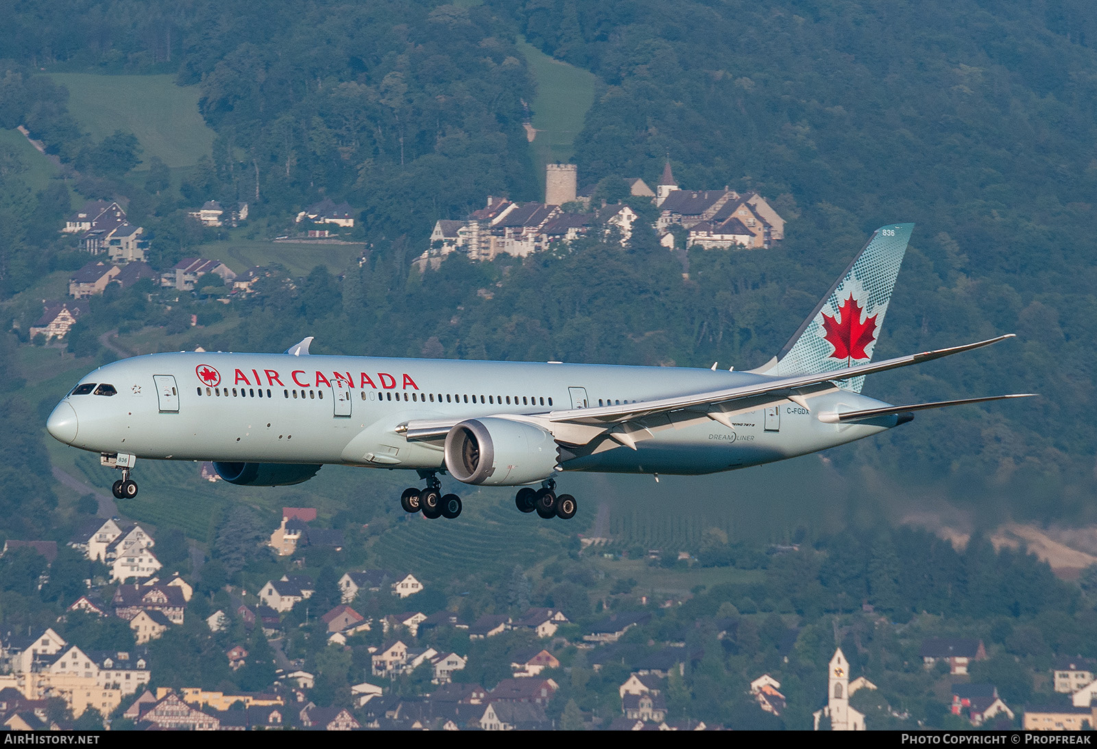 Aircraft Photo of C-FGDX | Boeing 787-9 Dreamliner | Air Canada | AirHistory.net #628938