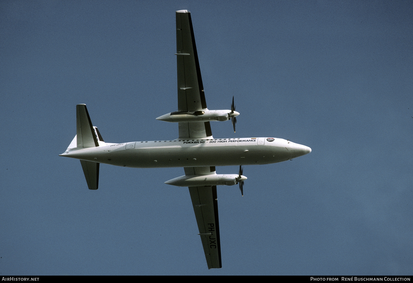 Aircraft Photo of PH-JXC | Fokker 50 | Fokker | AirHistory.net #628941