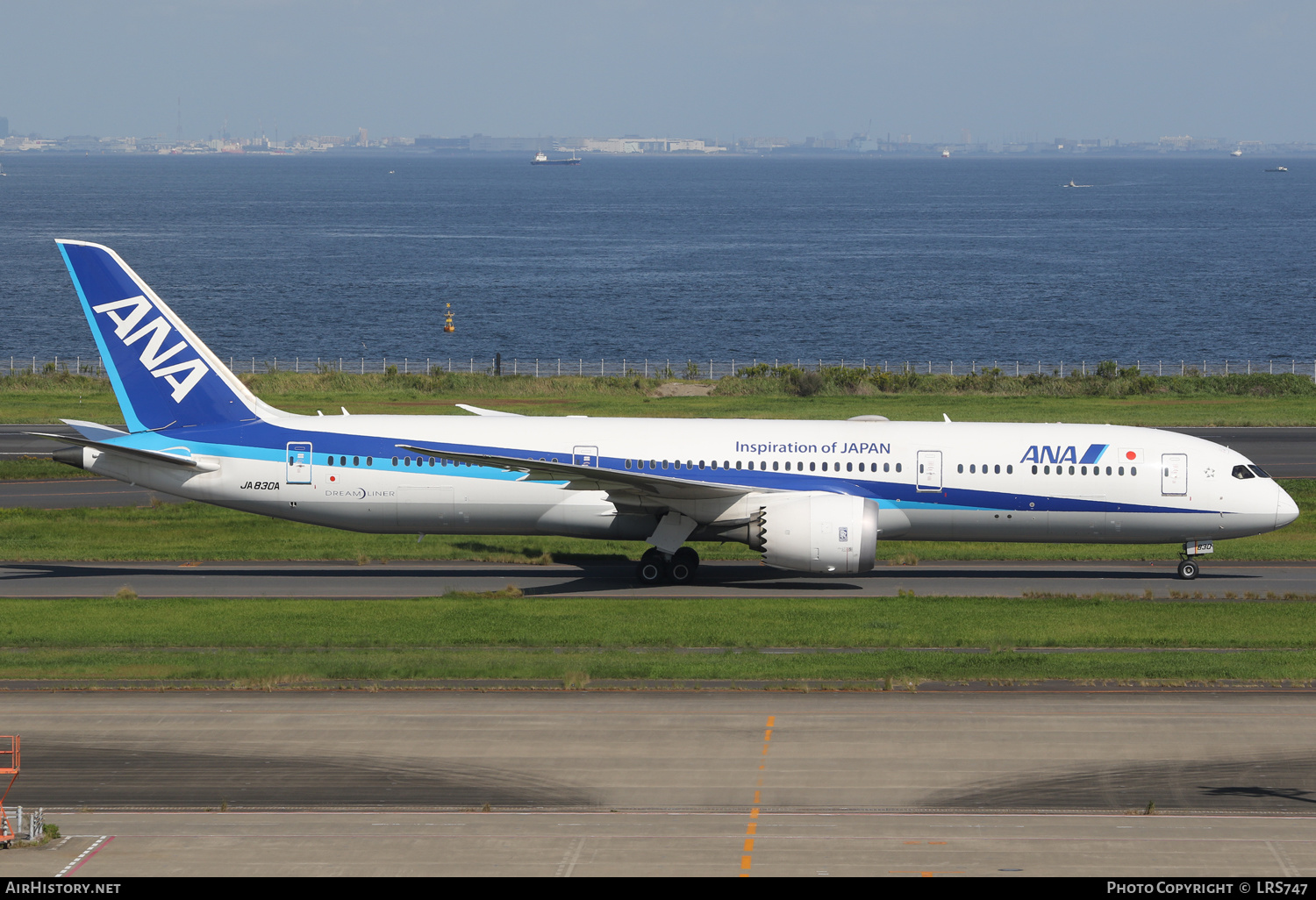 Aircraft Photo of JA830A | Boeing 787-9 Dreamliner | All Nippon Airways - ANA | AirHistory.net #628950