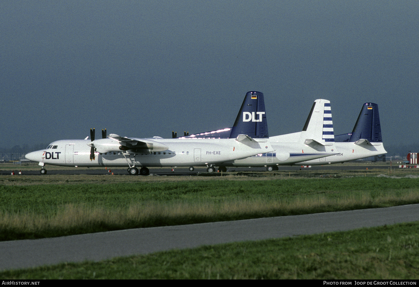 Aircraft Photo of PH-EXE | Fokker 50 | DLT - Deutsche Luftverkehrsgesellschaft | AirHistory.net #628955