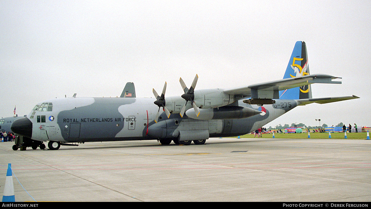Aircraft Photo of G-275 | Lockheed C-130H-30 Hercules (L-382) | Netherlands - Air Force | AirHistory.net #628965