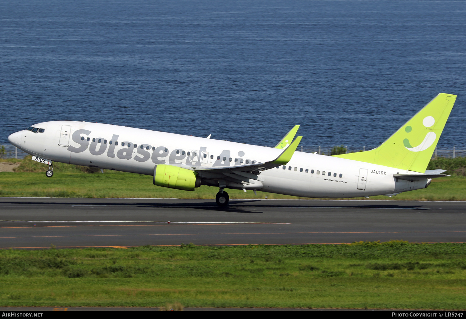 Aircraft Photo of JA810X | Boeing 737-86N | Solaseed Air | AirHistory.net #628977