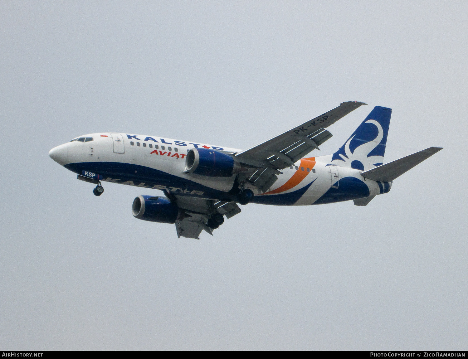 Aircraft Photo of PK-KSP | Boeing 737-59D | KalStar Aviation | AirHistory.net #629005