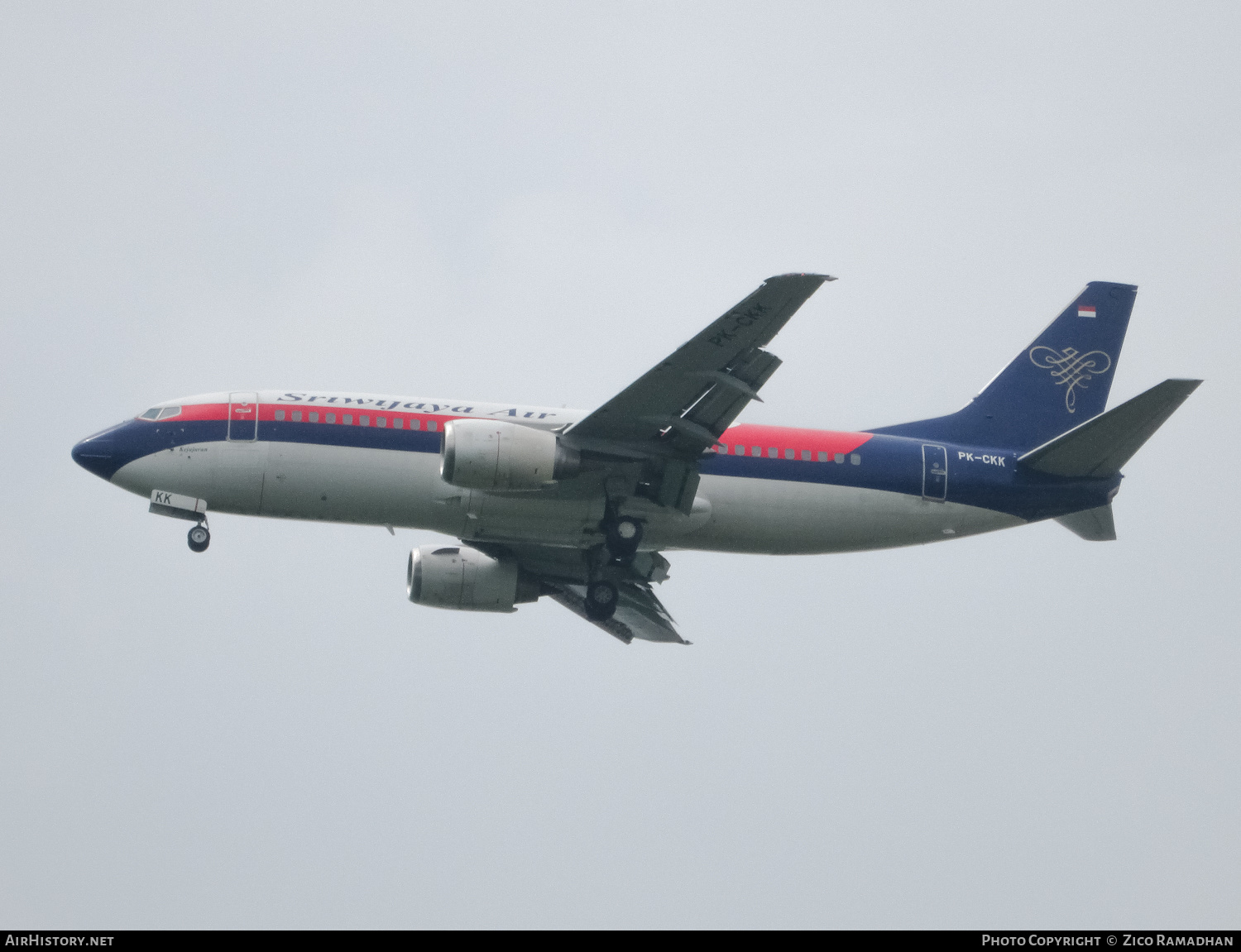 Aircraft Photo of PK-CKK | Boeing 737-3L9 | Sriwijaya Air | AirHistory.net #629008