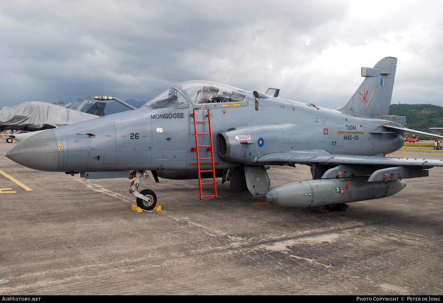 Aircraft Photo of M40-26 | British Aerospace Hawk 208 | Malaysia - Air Force | AirHistory.net #629023