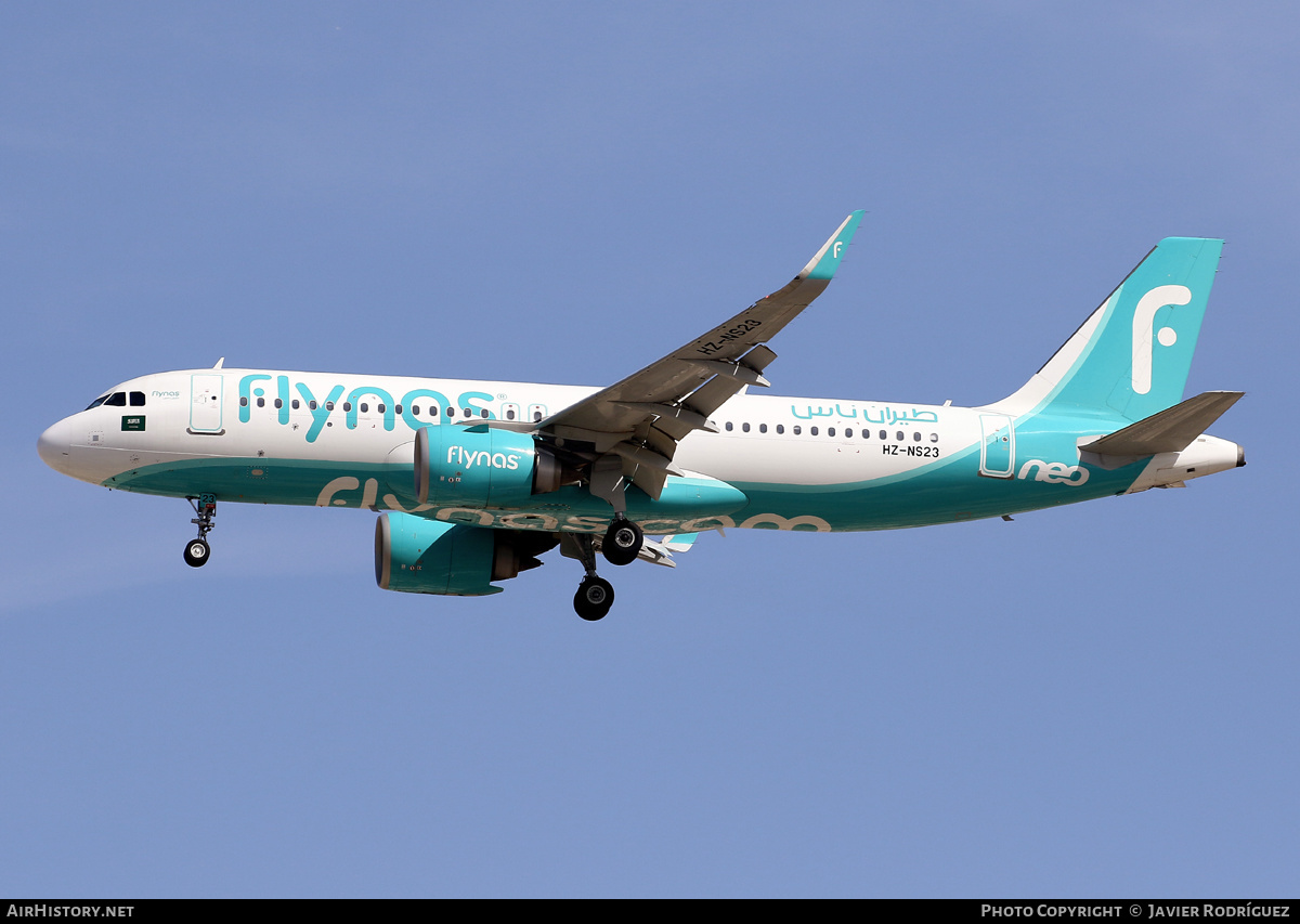 Aircraft Photo of HZ-NS23 | Airbus A320-251N | Flynas | AirHistory.net #629025