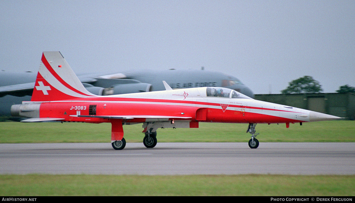 Aircraft Photo of J-3083 | Northrop F-5E Tiger II | Switzerland - Air Force | AirHistory.net #629033