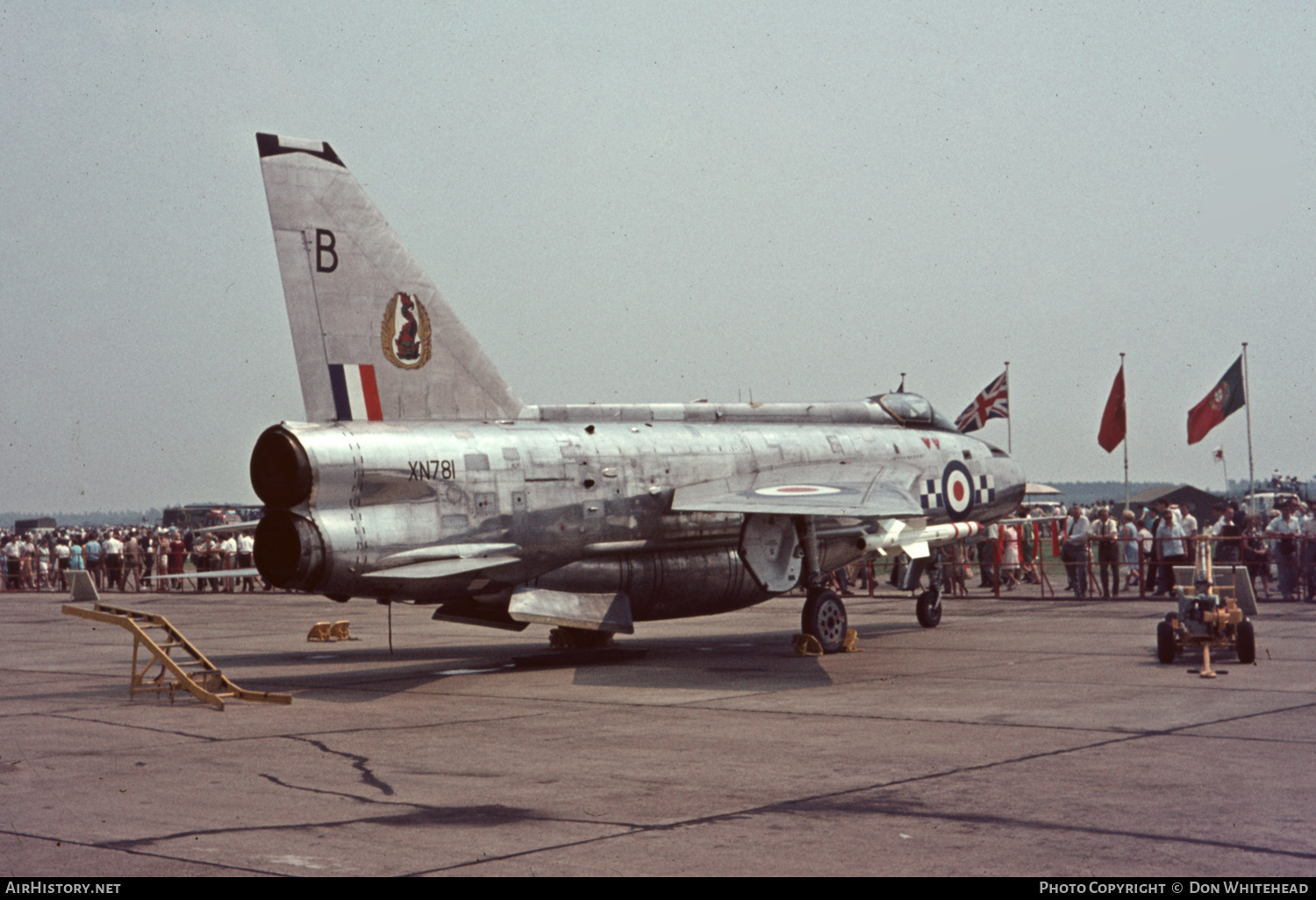 Aircraft Photo of XN781 | English Electric Lightning F2A | UK - Air Force | AirHistory.net #629077