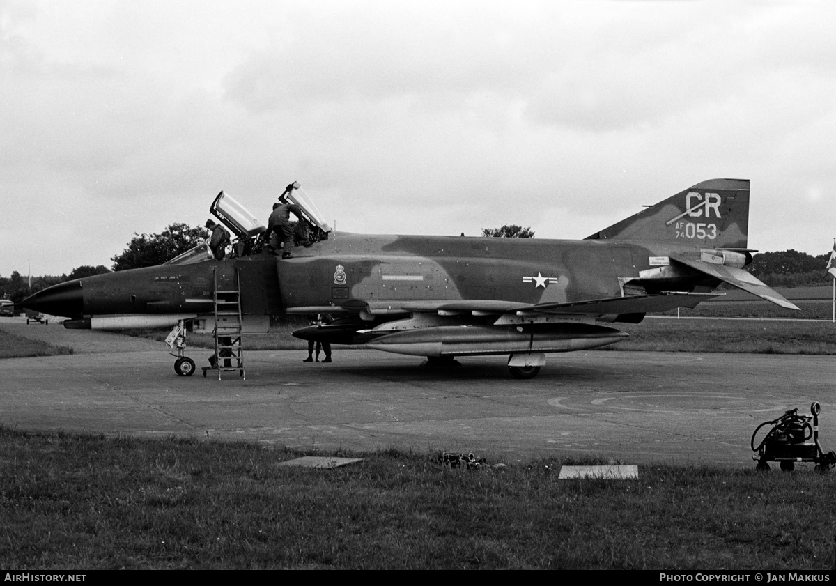 Aircraft Photo of 74-1053 / AF74-053 | McDonnell Douglas F-4E Phantom II | USA - Air Force | AirHistory.net #629083