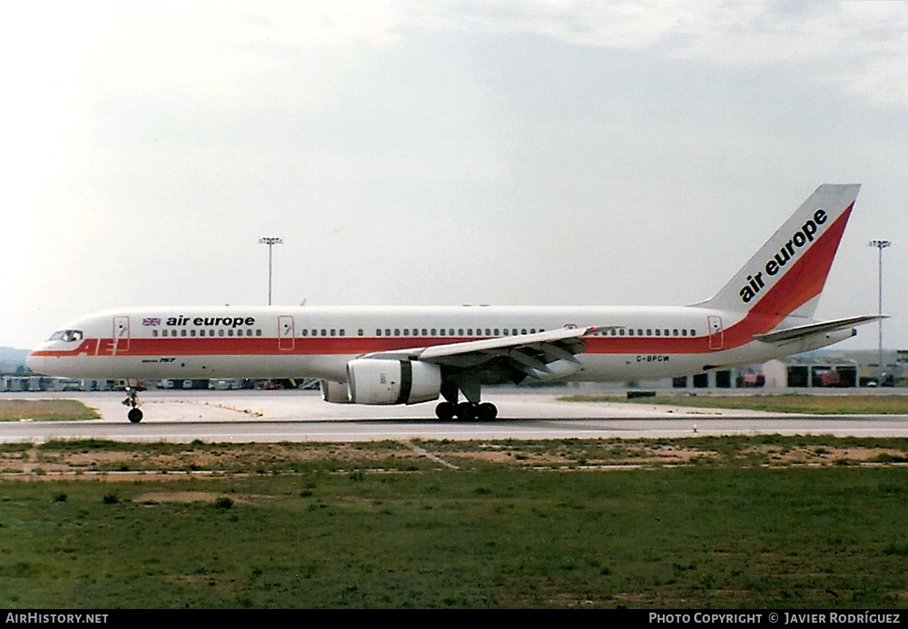 Aircraft Photo of G-BPGW | Boeing 757-236 | Air Europe | AirHistory.net #629087