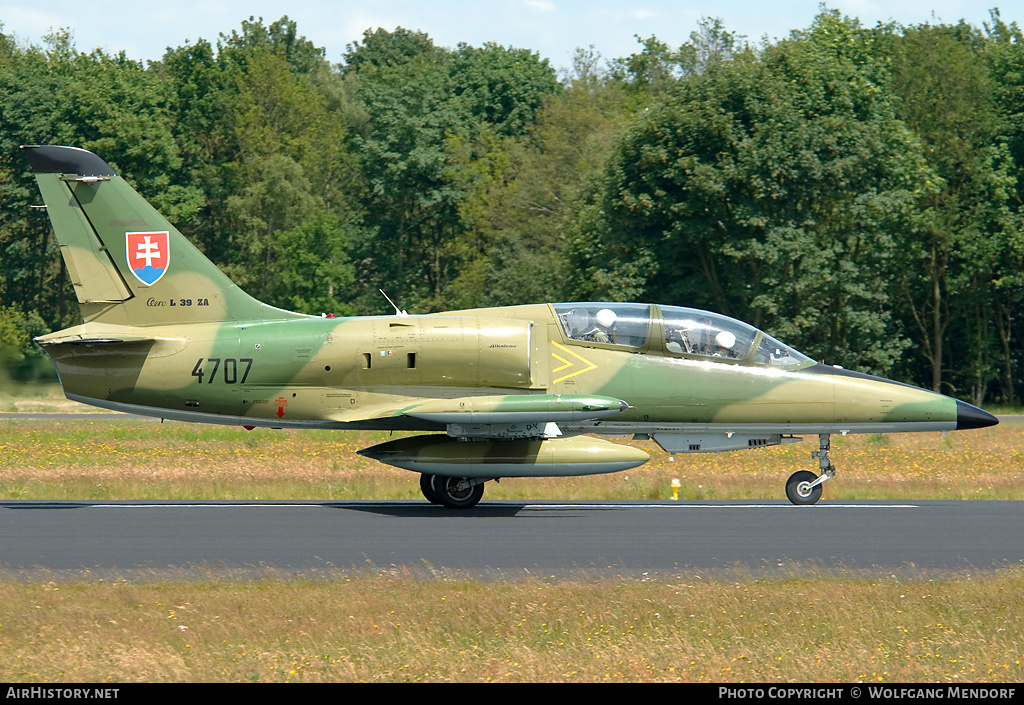 Aircraft Photo of 4707 | Aero L-39ZA Albatros | Slovakia - Air Force | AirHistory.net #629092