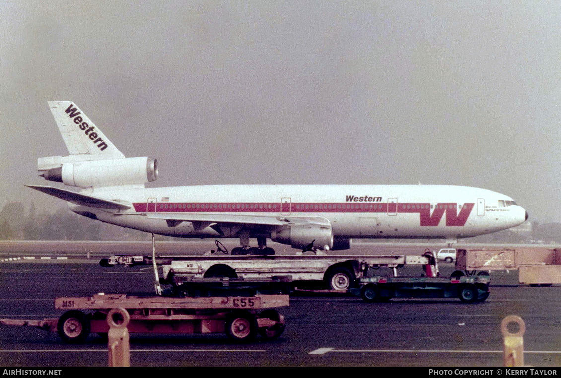 Aircraft Photo of N901WA | McDonnell Douglas DC-10-10 | Western Airlines | AirHistory.net #629095