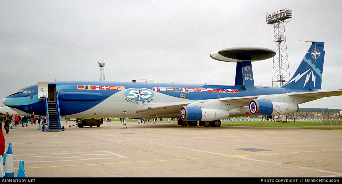 Aircraft Photo of LX-N90442 | Boeing E-3A Sentry | Luxembourg - NATO | AirHistory.net #629096
