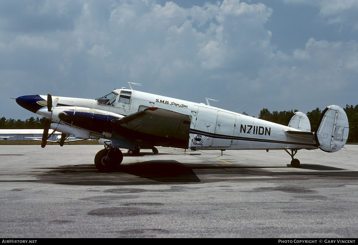 Aircraft Photo of N711DN | Hamilton Westwind III | SMB Stage Lines | AirHistory.net #629101