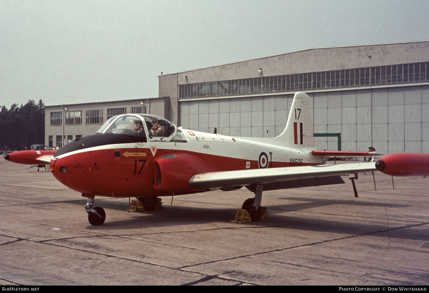 Aircraft Photo of XN595 | Hunting P.84 Jet Provost T3A | UK - Air Force | AirHistory.net #629108