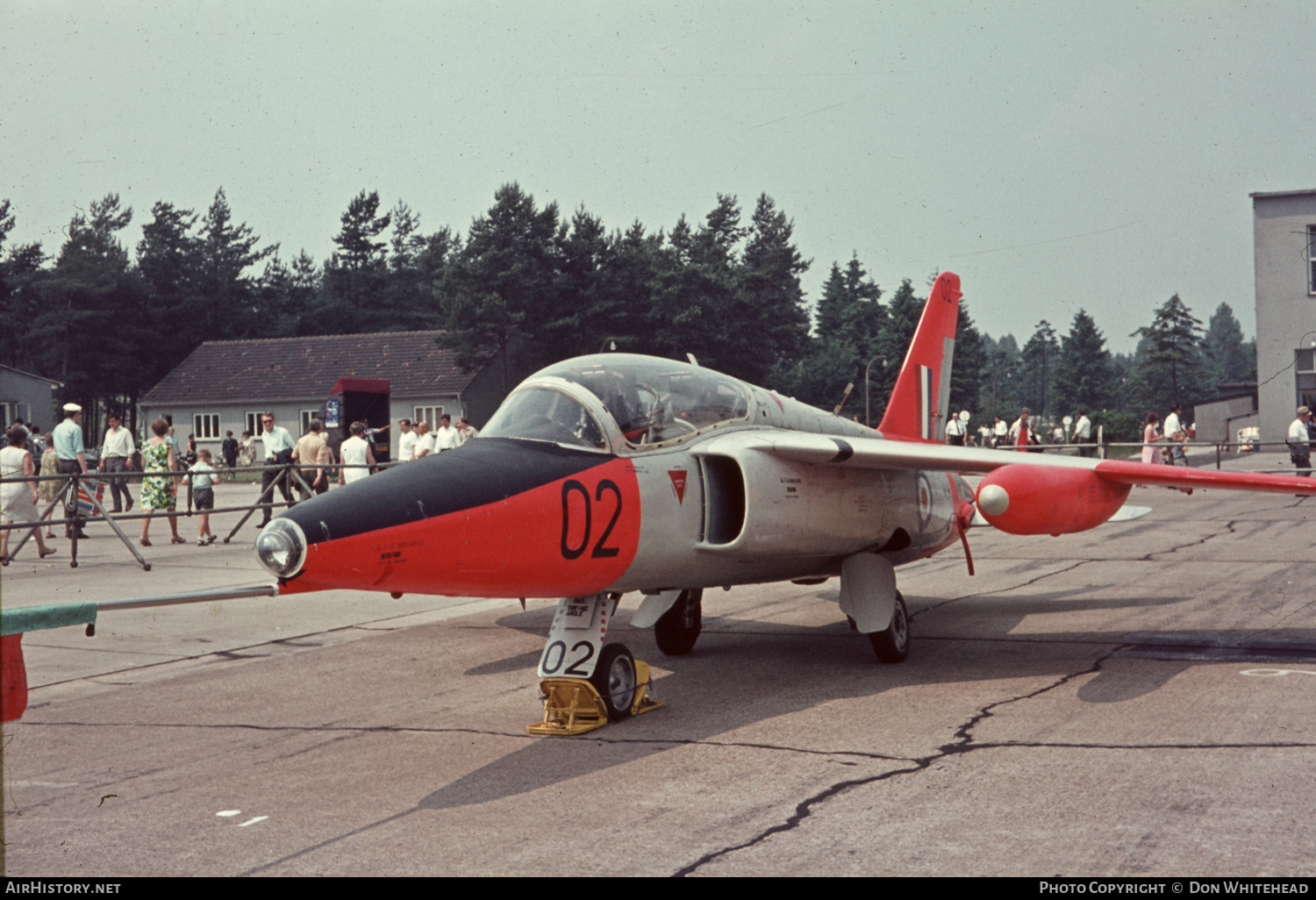Aircraft Photo of XP502 | Folland Fo.144 Gnat T.1 | UK - Air Force | AirHistory.net #629112